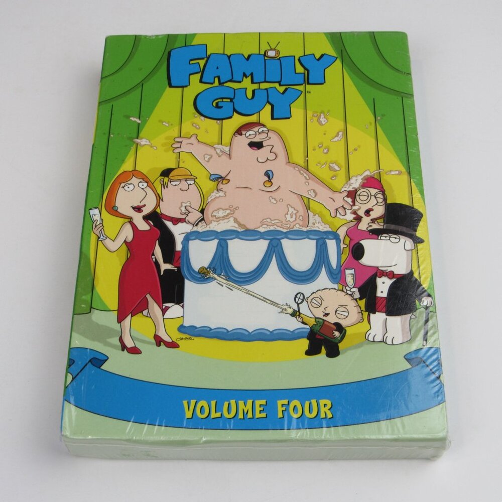 FAMILY GUY Volume Four 3-Disc Set DVD Sealed Special Features